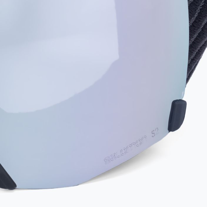 Salomon S/View occhiali da sci nero/ml super bianco 5