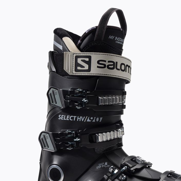 Scarponi da sci da uomo Salomon Select HV 90 nero/belluga/giorno di pioggia 7
