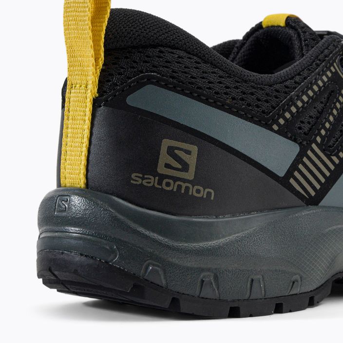 Salomon XA Pro V8 chic/sulphur scarpe da corsa per bambini 8