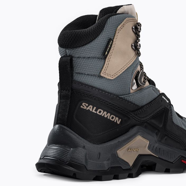 Salomon Quest Element GTX scarpe da trekking da donna ebano/giornate piovose/meteo tempestose 8
