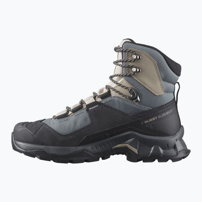 Salomon Quest Element GTX scarpe da trekking da donna ebano/giornate piovose/meteo tempestose 11