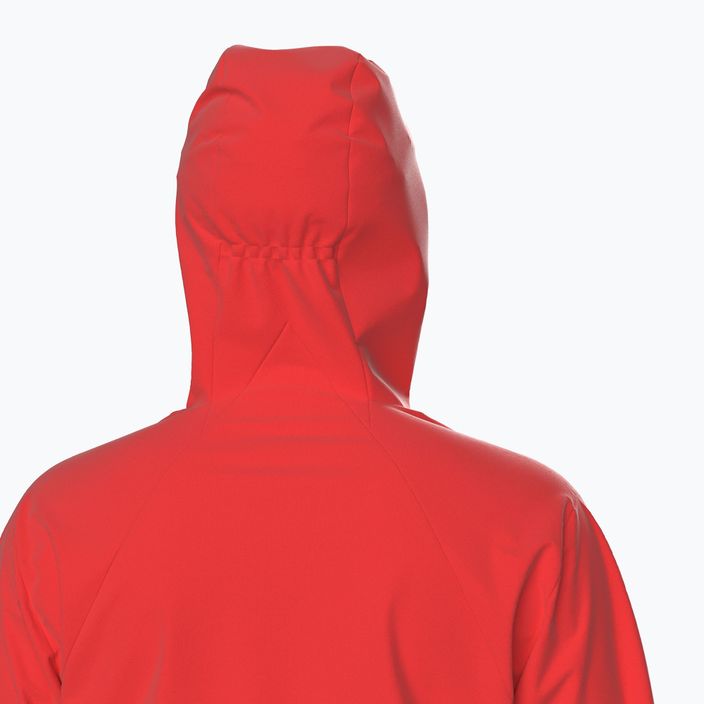 Salomon Essential WP 2.5L giacca da pioggia da uomo rosso fuoco 6