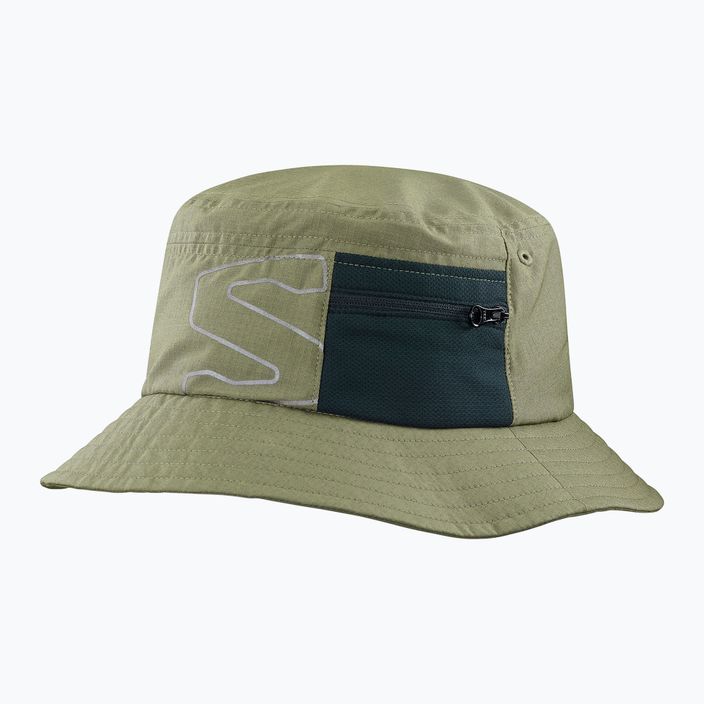 Salomon Classic Bucket Hat Cappello da escursionismo in nero/notte d'oliva 4