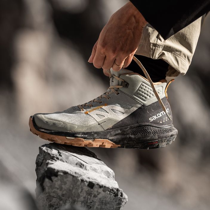 Salomon Outpulse Mid GTX ferro battuto/nero scarpe da trekking da uomo 8