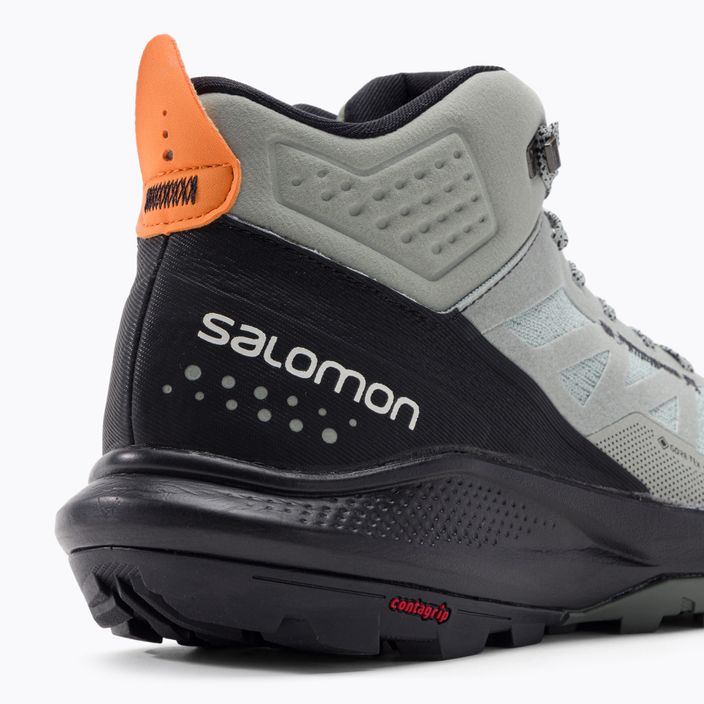 Salomon Outpulse Mid GTX ferro battuto/nero scarpe da trekking da uomo 7