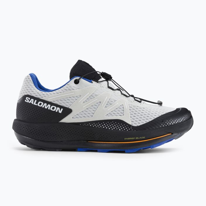 Salomon Pulsar Trail, scarpe da corsa da uomo, lunare/nero/abbagliante 2