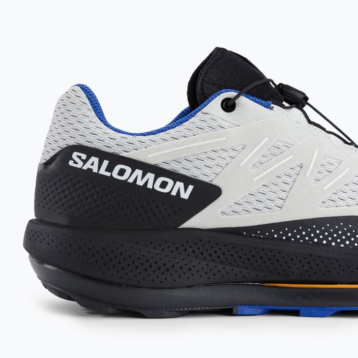 Salomon Pulsar Trail, scarpe da corsa da uomo, lunare/nero/abbagliante 8