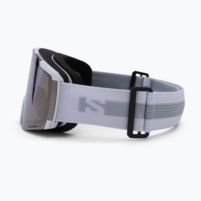 Salomon S/View occhiali da sci bianco/oro flash 4