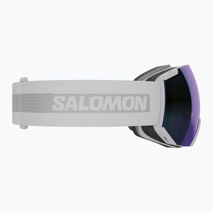 Salomon Radium Photo ML occhiali da sci bianco/blu 7