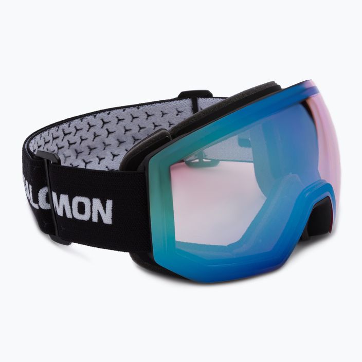 Salomon Radium Pro Photo occhiali da sci nero/sigma photo sky blue