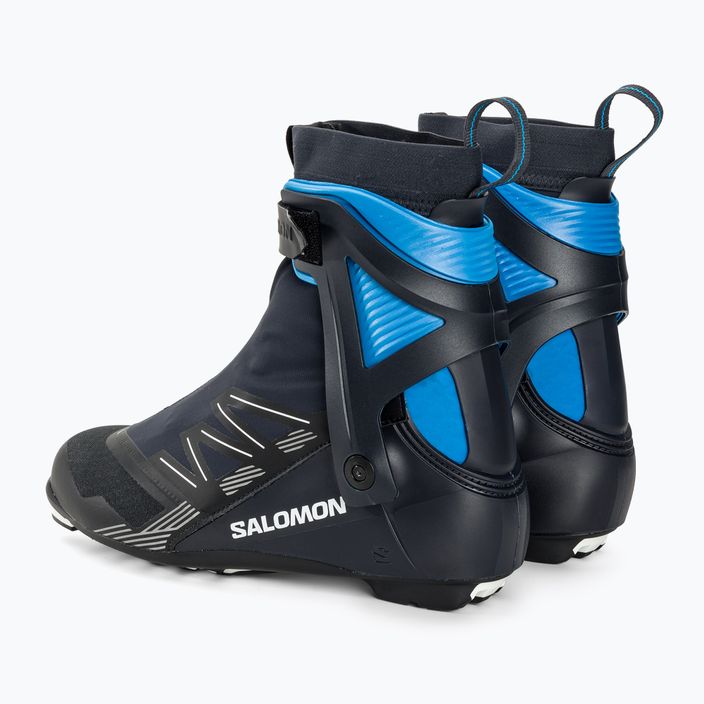 Scarponi da sci di fondo Salomon RS8 Prolink da uomo blu scuro/nero/blu processato 3