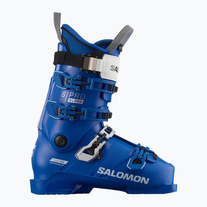 Scarponi da sci da uomo Salomon S Pro Alpha 130 race blu/bianco 8