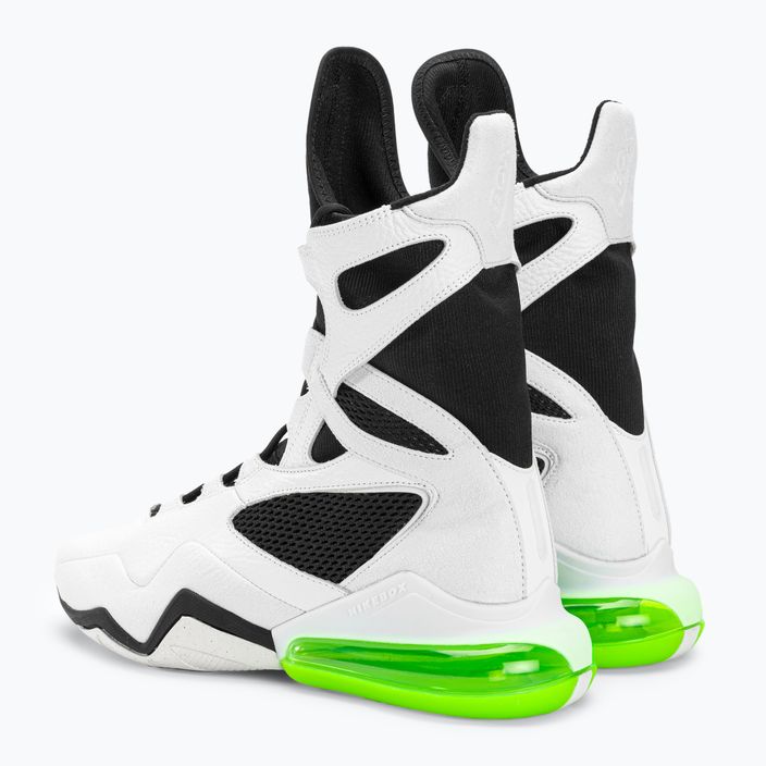 Scarpe Nike Air Max Box donna bianco/nero/verde elettrico 3