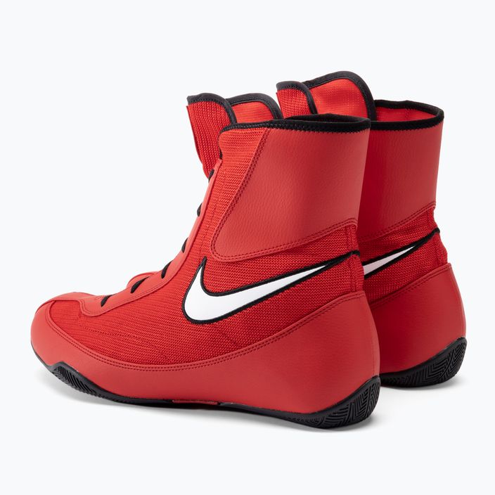 Nike Machomai 2 scarpe da boxe rosso università/bianco/nero 3