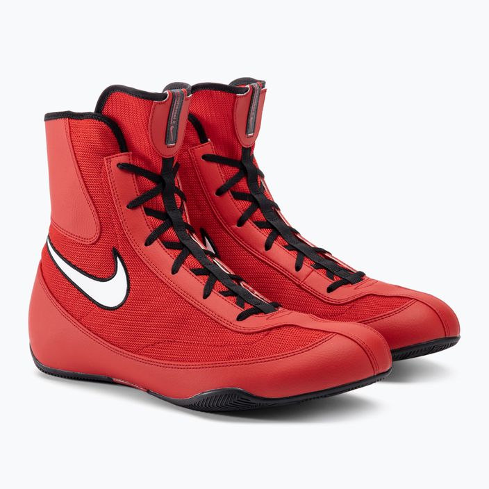 Nike Machomai 2 scarpe da boxe rosso università/bianco/nero 4