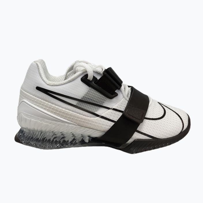 Scarpe da sollevamento pesi Nike Romaleos 4 bianco/nero 11