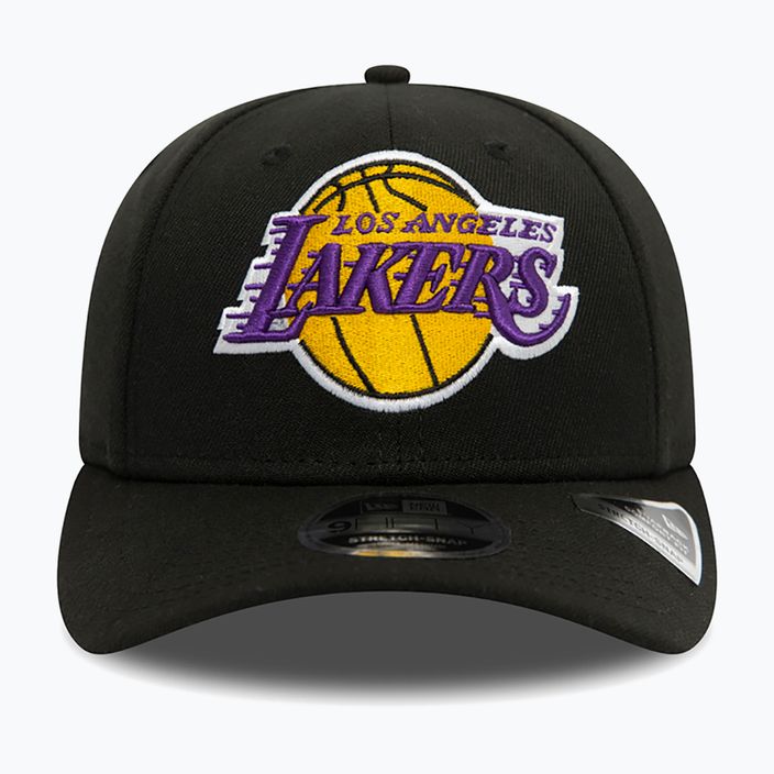 Cappello New Era NBA 9Fifty Stretch Snap Los Angeles Lakers nero 2