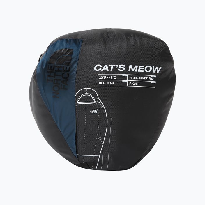 Sacco a pelo The North Face Cat's Meow blu banff/grigio stagno 4