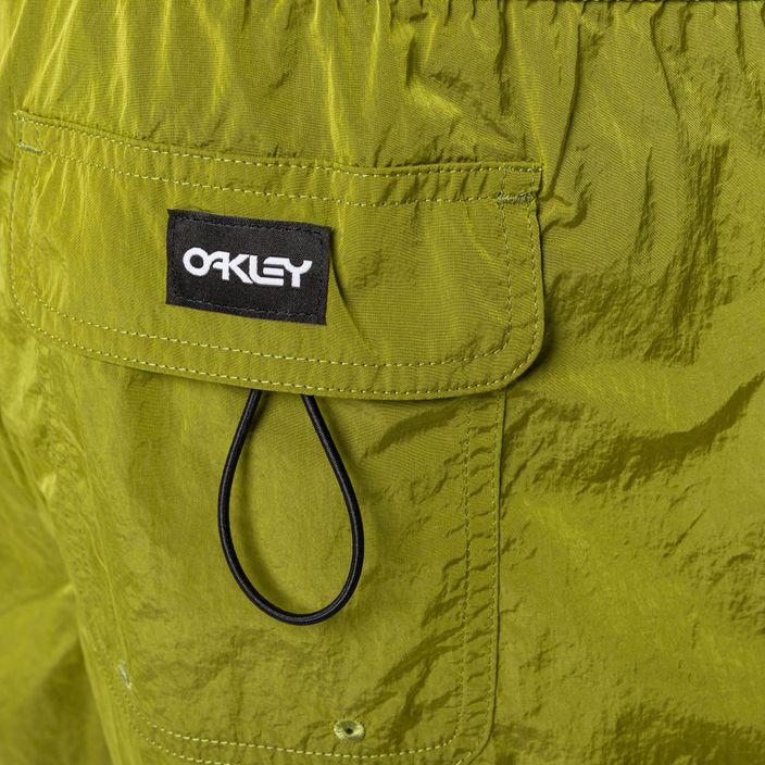 Pantaloncini da bagno Oakley All Day B1B 16" da uomo in zolfo 4