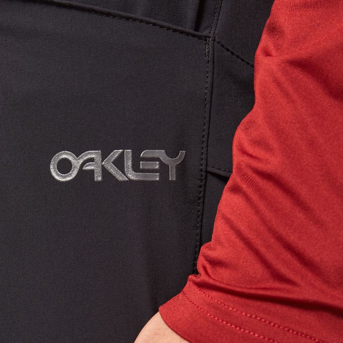 Pantaloncini da ciclismo Oakley Drop In MTB da uomo blackout 6