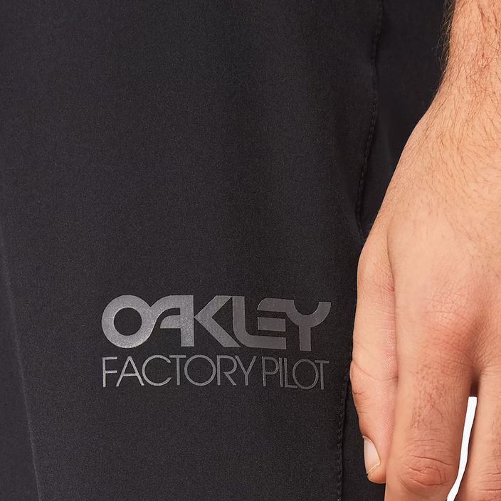 Pantaloncini da ciclismo Oakley Factory Pilot Lite blackout da uomo 6