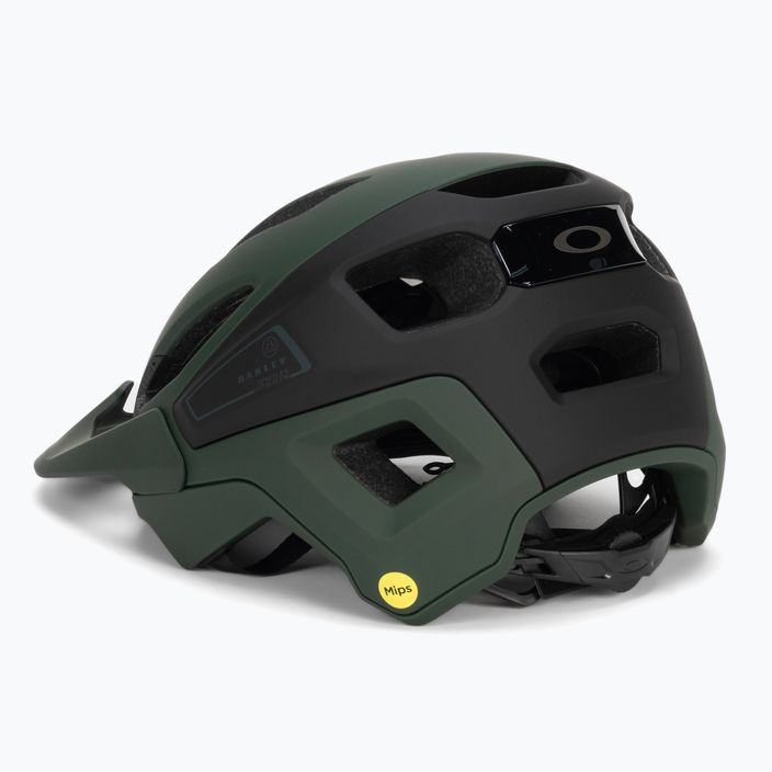 Oakley Drt3 Trail Europe casco da bicicletta verde cacciatore/nero satinato 4