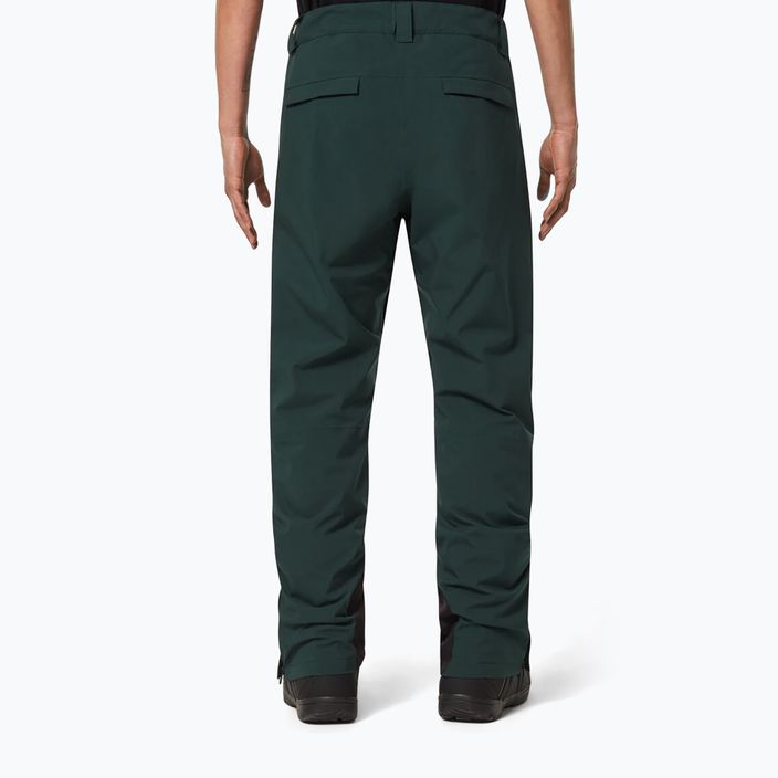 Pantaloni da snowboard Oakley Axis Insulated da uomo, verde scuro 2