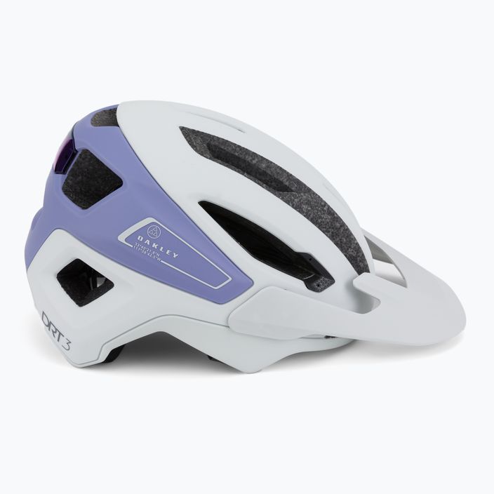 Oakley Drt3 Trail Europe casco da bicicletta grigio opaco/lilla opaco 3