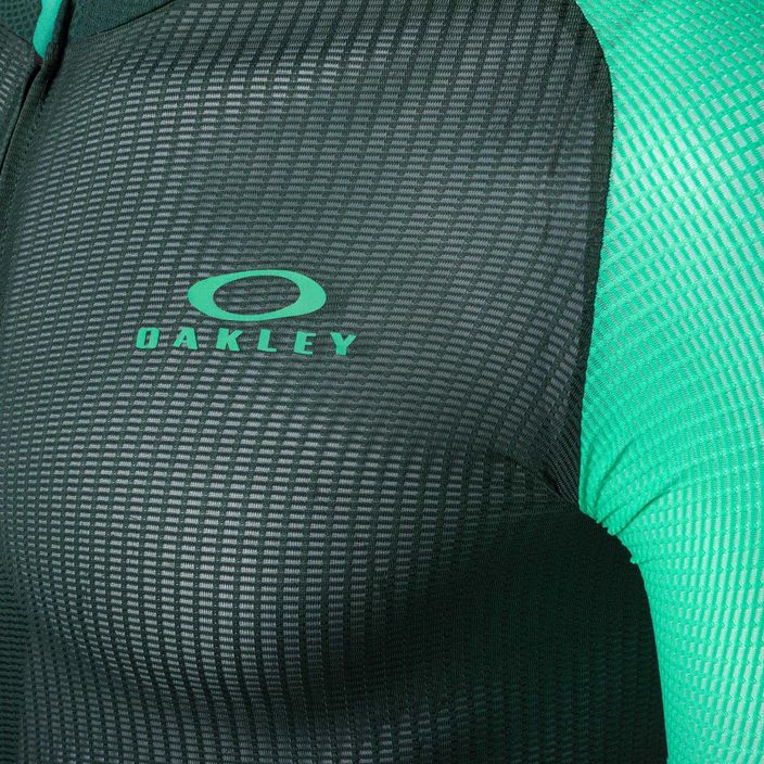 Maglia da ciclismo Oakley Endurance Ultra Lite da uomo di colore verde scuro 3