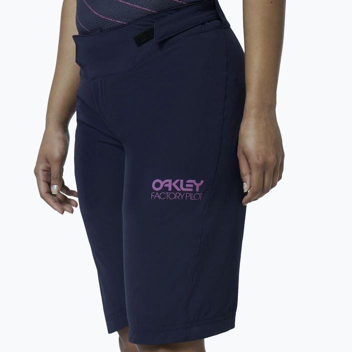 Pantaloncini da ciclismo Oakley WMNS Factory Pilot RC fathom da donna 4