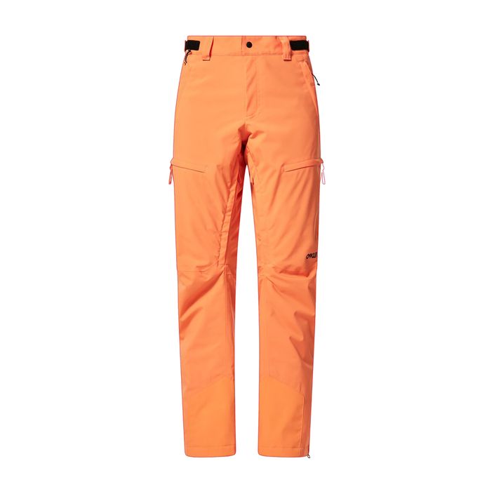 Pantaloni da snowboard Oakley Axis Insulated soft arancioni da uomo 2