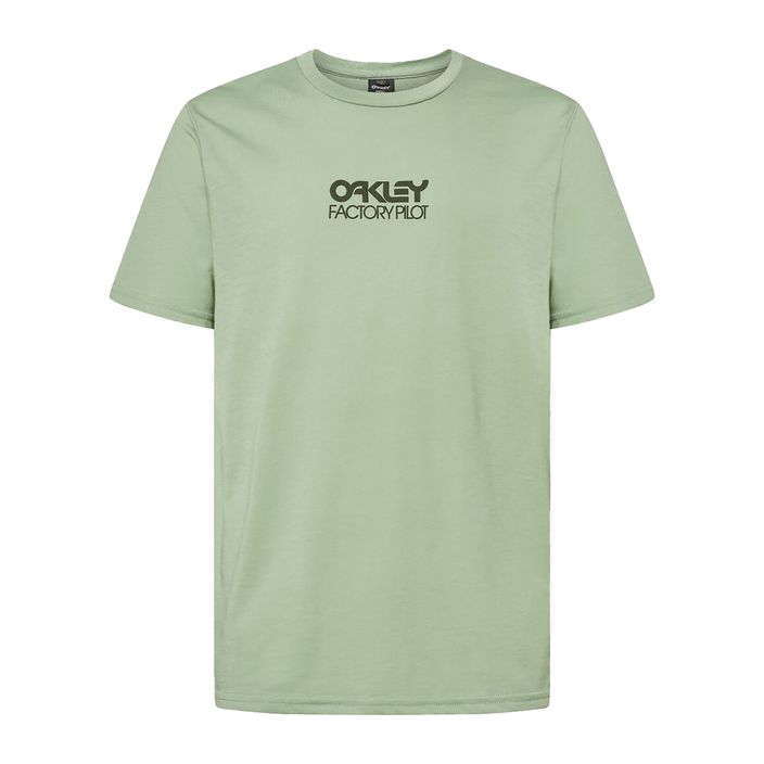 Uomo Oakley Factory Pilot Tee nuova maglietta da ciclismo color giada 2