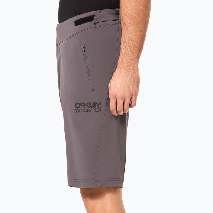 Pantaloncini da ciclismo Oakley Factory Pilot Lite I uniform grey da uomo 5