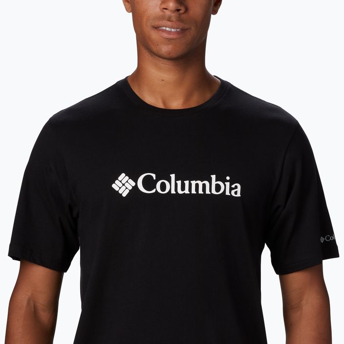 Columbia CSC Basic Logo - Camicia da trekking nera da uomo 4
