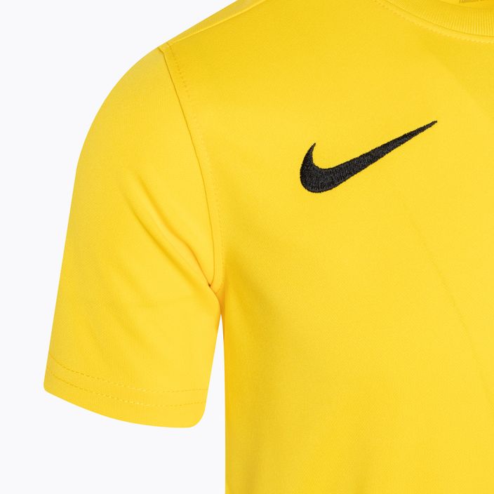 Maglia da calcio da bambino Nike Dri-FIT Park VII Jr tour giallo/nero 3
