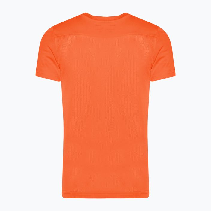 Maglia da calcio Nike Dri-FIT Park VII Jr arancione di sicurezza/nero per bambini 2
