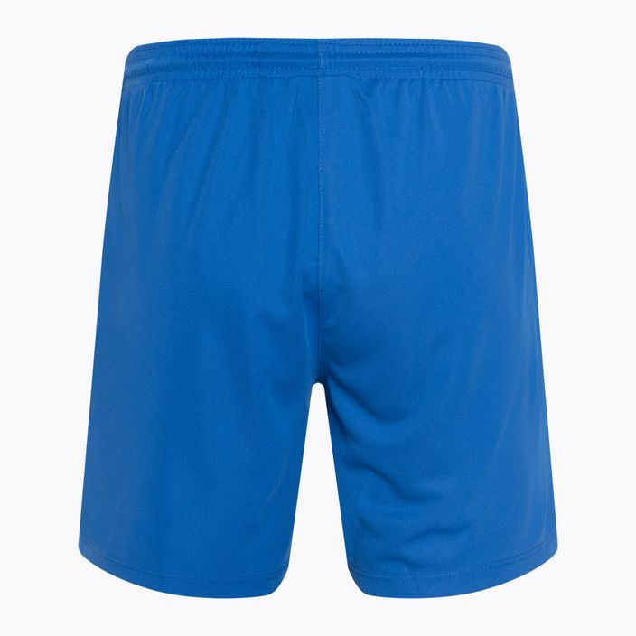Pantaloncini da calcio Nike Dri-FIT Park III Knit da donna blu reale/bianco 2