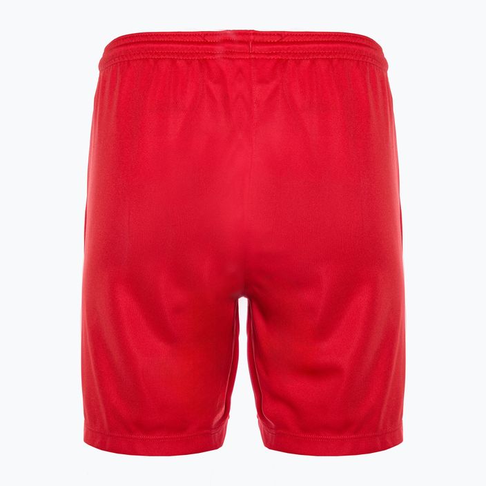 Pantaloncini da calcio Nike Dri-FIT Park III Knit da donna rosso università/bianco 2