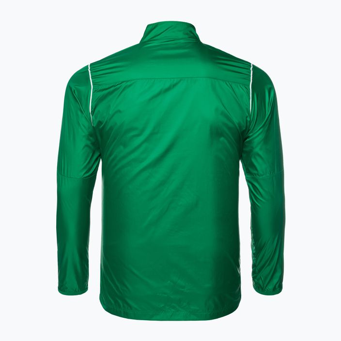 Giacca da calcio da uomo Nike Park 20 Rain Jacket verde pino/bianco/bianco 2