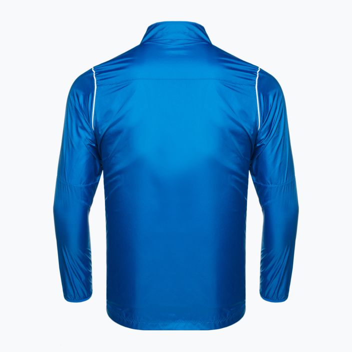 Giacca da calcio da uomo Nike Park 20 Rain Jacket blu reale/bianco/bianco 2
