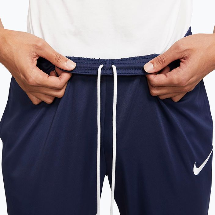 Pantaloni da allenamento Nike Dri-Fit Park 20 KP Jr da bambino ossidiana/ossidiana/bianco 6