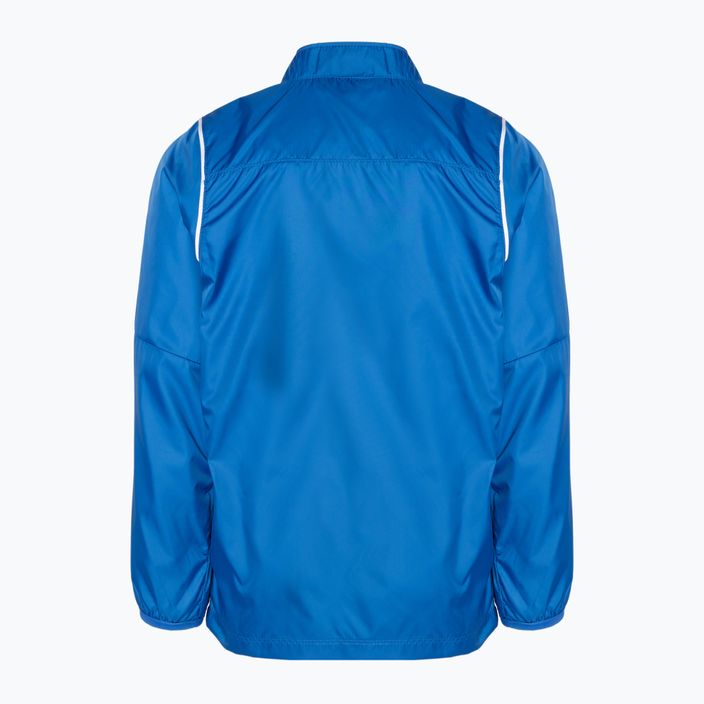 Giacca da calcio da bambino Nike Park 20 Rain Jacket blu reale/bianco/bianco 2