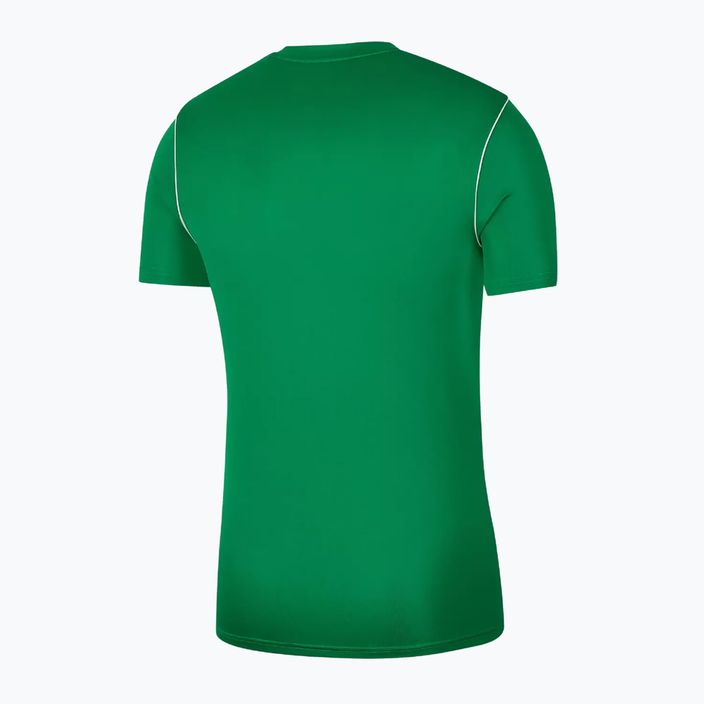 Maglia da calcio Nike Dri-Fit Park 20 verde pino/bianco/bianco per bambini 2