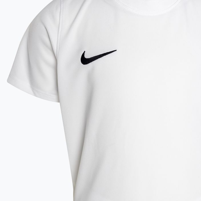 Set da calcio Nike Dri-FIT Park Little Kids bianco/bianco/nero 4