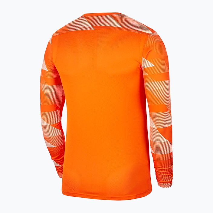 Felpa da calcio Nike Dri-Fit Park IV Goalkeeper safety arancione/bianco/nero Uomo 2