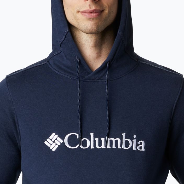 Felpa da uomo Columbia CSC Basic Logo II Hoodie collegiale navy/con logo CSC 5