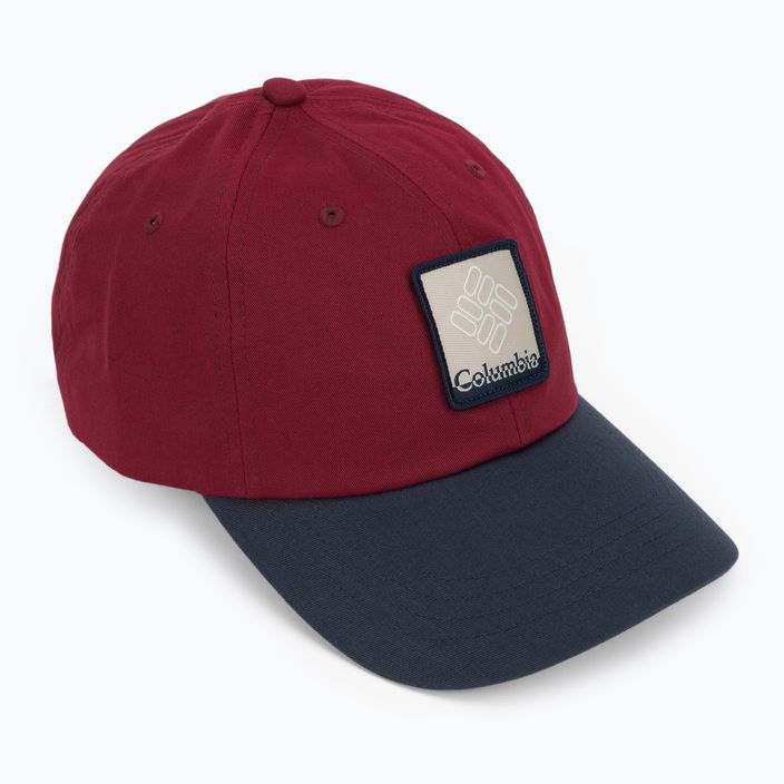 Cappello da baseball Columbia Roc II Ball red jasper/coll navy/gem patch
