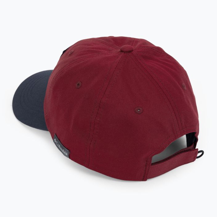 Cappello da baseball Columbia Roc II Ball red jasper/coll navy/gem patch 3