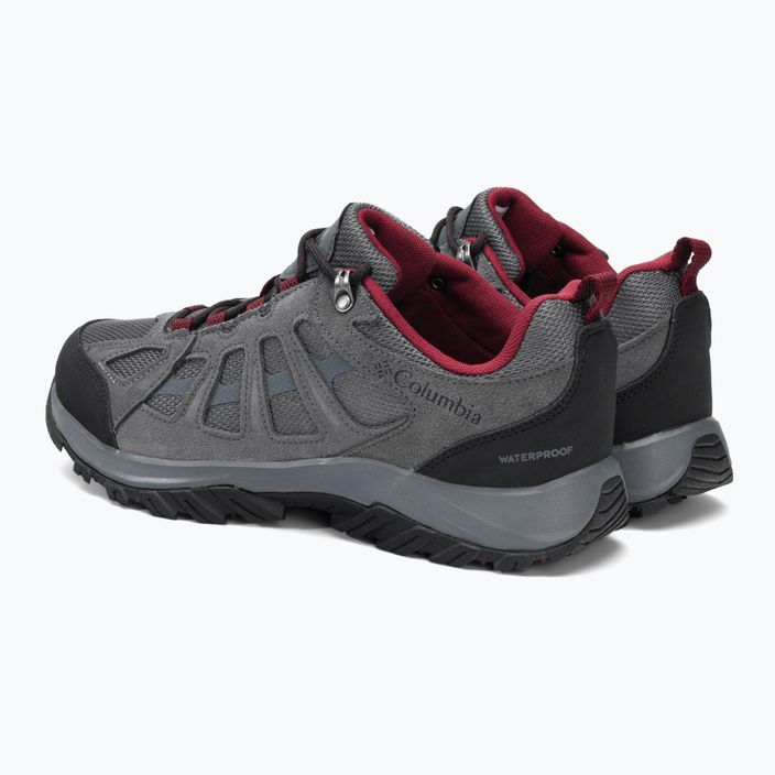 Columbia Redmond III Wp ti grigio acciaio/nero scarpe da trekking da uomo 3