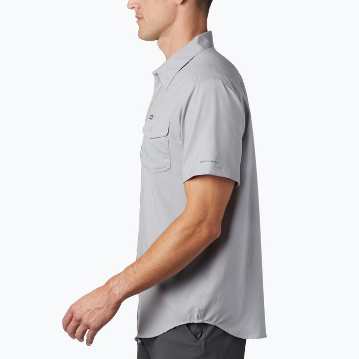 Columbia Utilizer II Solid camicia da uomo columbia grigio 3